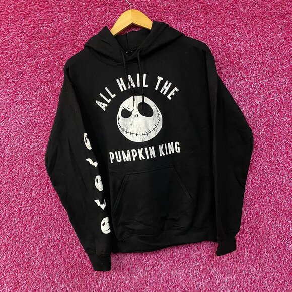 Jack Skellington All Hail The Pumpkin King Hoodie size  Small - Picture 3 of 4